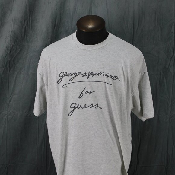 Vintage Graphic T-shirt - George Pragrigno for Guess - Men's Extra-Large - Picture 3 of 7